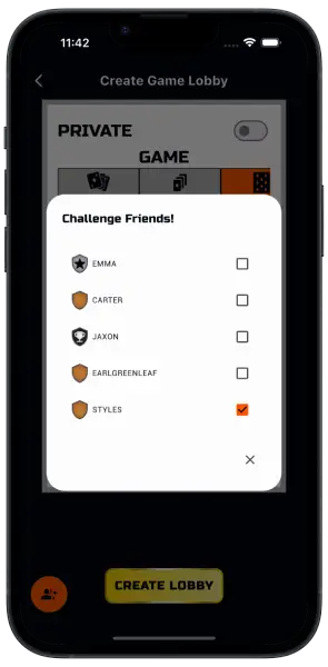 Proving Grounds Challenge Friends Screenshot